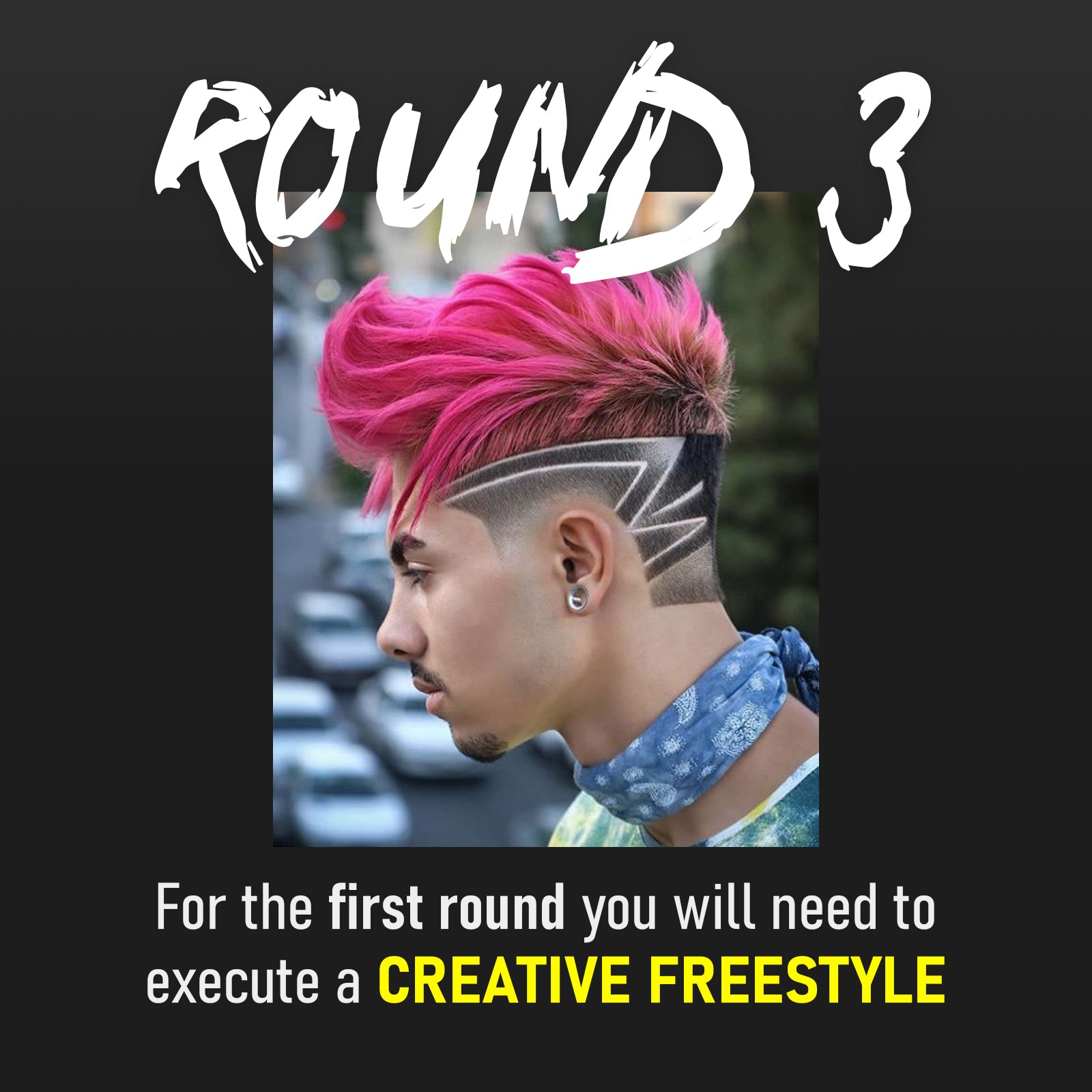 KING THE OF HILL Online Barber Battle Tournament Entry