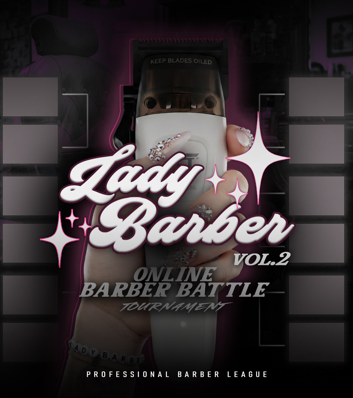 Lady Barber Vol.2 | Online Tournament Barber Battle