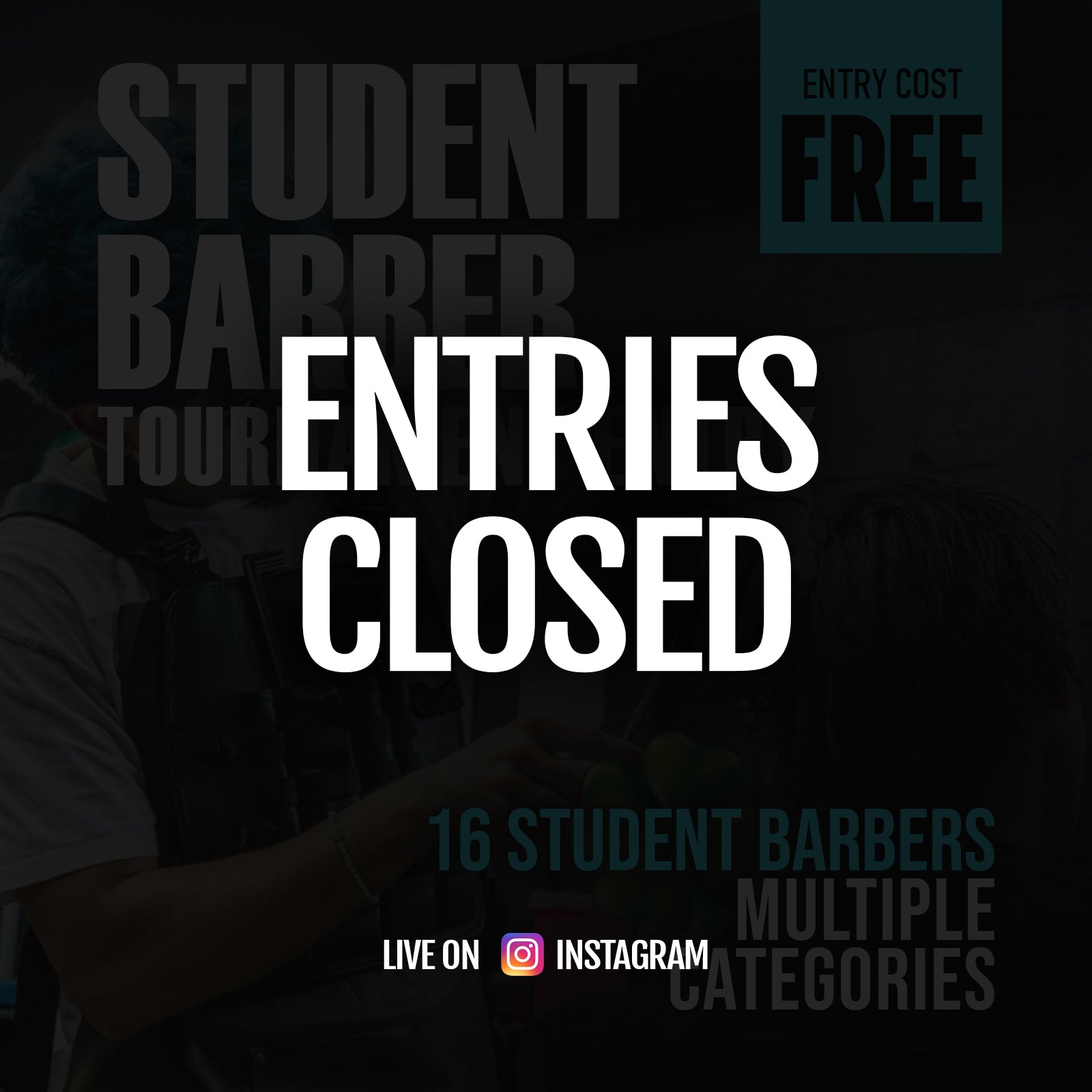 FREE | Student Barber Online Tournament Entry