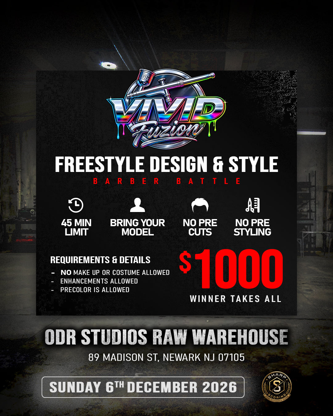 VIVID FUSION Freestyle Design & Style Barber Battle